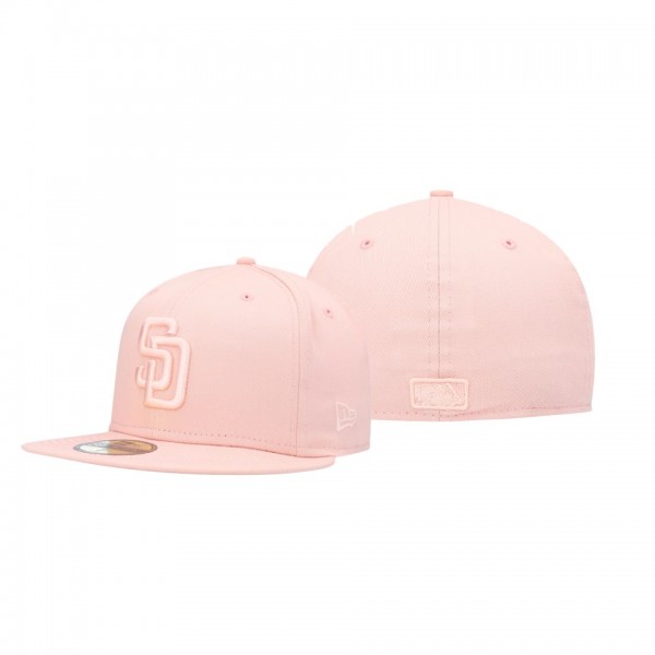 San Diego Padres Blush Sky Tonal Pink 59FIFTY Fitted Hat