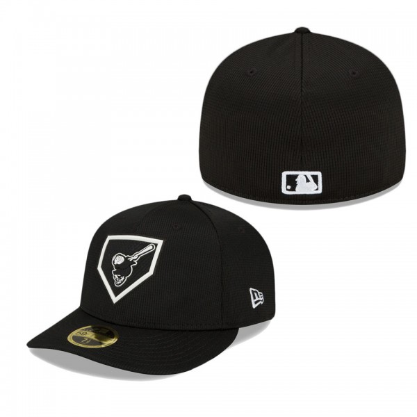 San Diego Padres Black 2022 Cooperstown Collection Clubhouse Low Profile 59FIFTY Fitted Hat