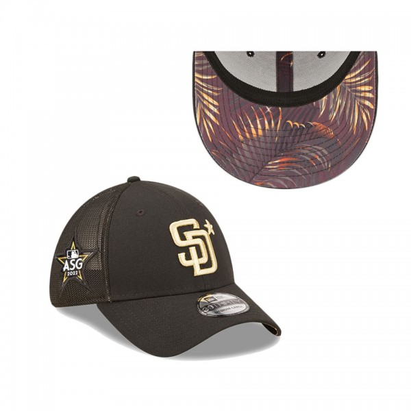 San Diego Padres Black 2022 MLB All-Star Game 39THIRTY Flex Hat