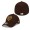 San Diego Padres Brown 2022 Clubhouse Cooperstown Collection 39THIRTY Flex Hat