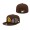 Men's San Diego Padres New Era Brown Paisley Elements 59FIFTY Fitted Hat