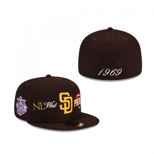 San Diego Padres Call Out Fitted Hat