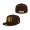 San Diego Padres New Era Clubhouse 59FIFTY Fitted Hat Brown