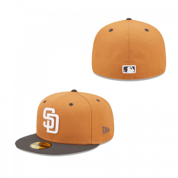 San Diego Padres Color Pack Tan 59FIFTY Fitted Hat
