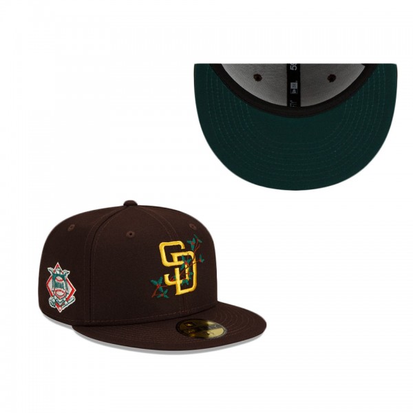 San Diego Padres Holly Fitted Hat