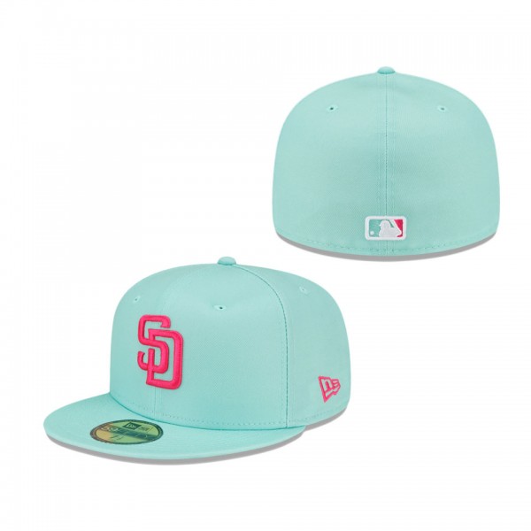 San Diego Padres Mint 2022 City Connect 59FIFTY Fitted Hat