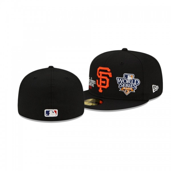 San Francisco Giants Champion Black 59FIFTY Fitted Hat