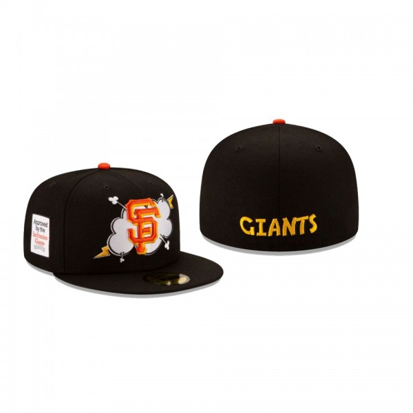 Men's San Francisco Giants Cloud Black 59FIFTY Fitted Hat