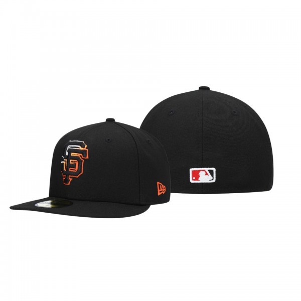 San Francisco Giants Color Dupe Black 59FIFTY Fitted Hat
