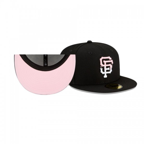 San Francisco Giants Team Drip Black 59FIFTY Fitted Hat