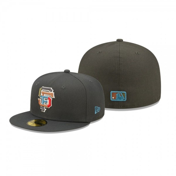 San Francisco Giants Charcoal Multi Color Pack 59FIFTY Hat