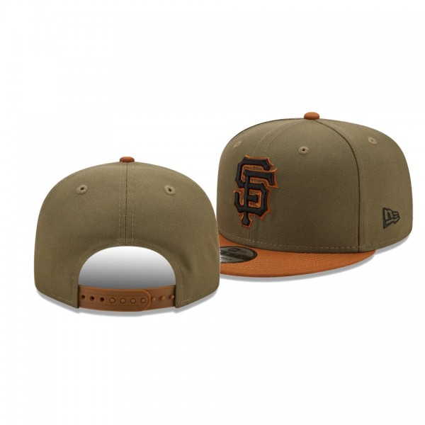 San Francisco Giants Color Pack Olive Brown 2-Tone 9FIFTY Snapback Hat