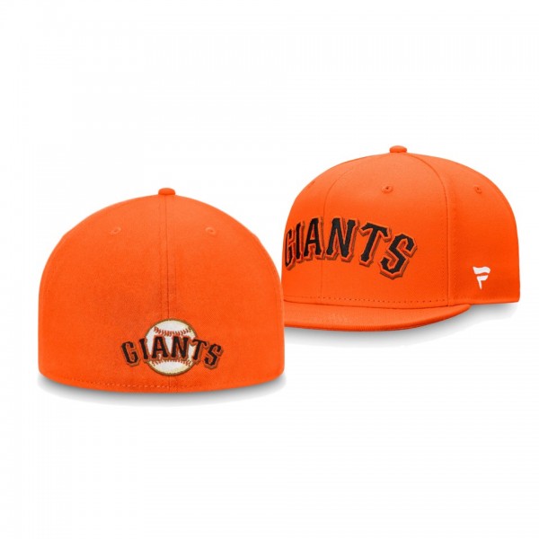 San Francisco Giants Team Core Orange Fitted Hat