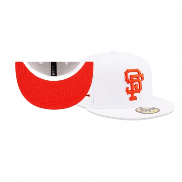 San Francisco Giants Undervisor White 1961 MLB All-Star Game Patch 59FIFTY Hat