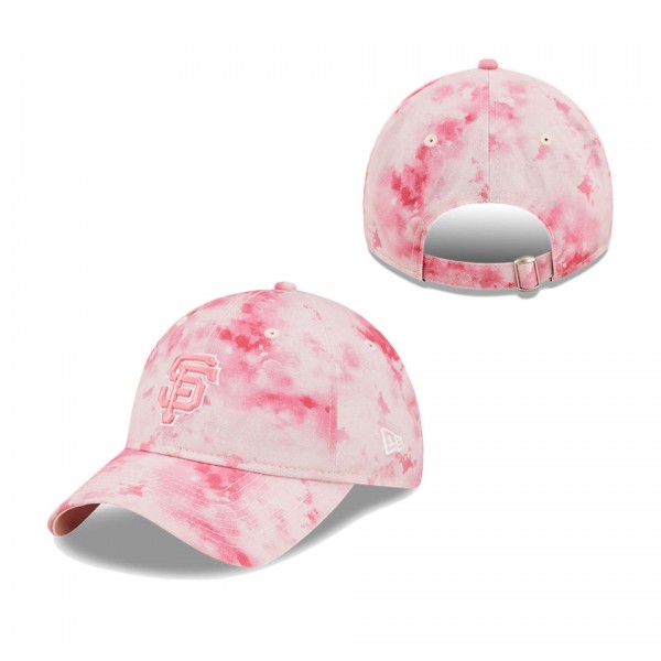 Girls Youth San Francisco Giants Pink 2022 Mother's Day 9TWENTY Adjustable Hat
