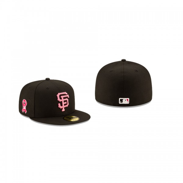 Men's San Francisco Giants 2021 Mothers Day Black On-Field 59FIFTY Fitted Hat