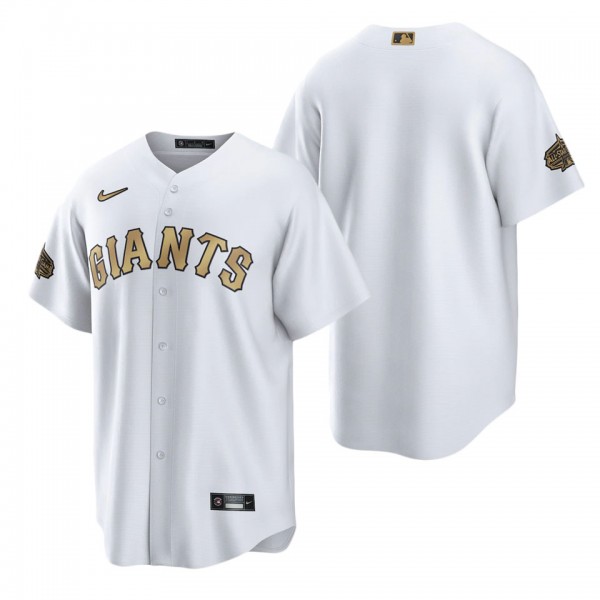 San Francisco Giants White 2022 MLB All-Star Game Replica Blank Jersey
