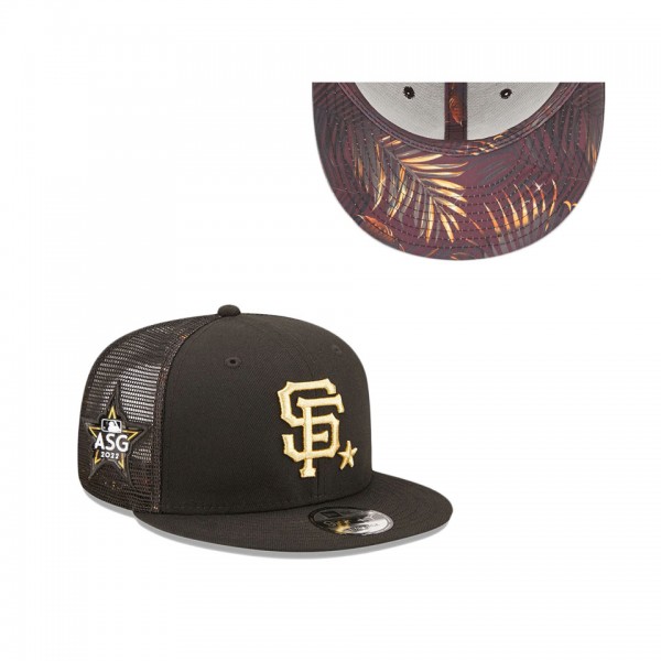 San Francisco Giants Black 2022 MLB All-Star Game 9FIFTY Snapback Adjustable Hat