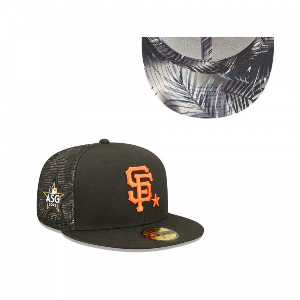 San Francisco Giants Black 2022 MLB All-Star Game Workout 59FIFTY Fitted Hat