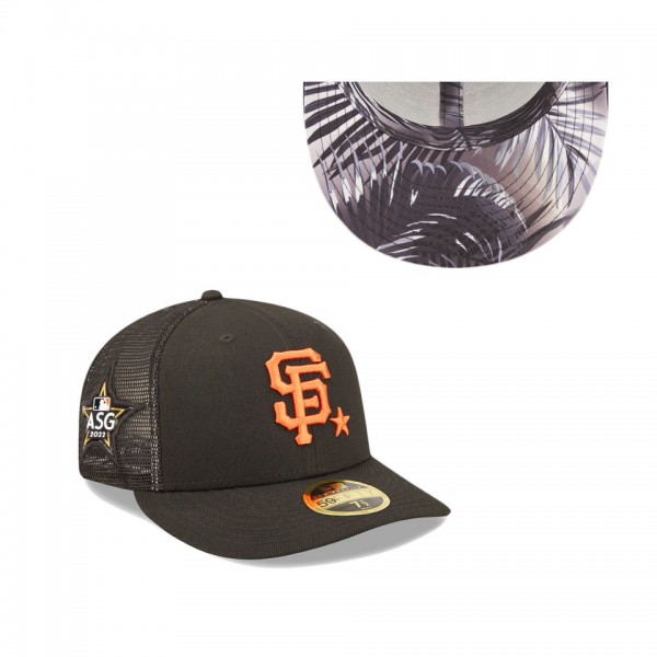 San Francisco Giants Black 2022 MLB All-Star Game Workout Low Profile 59FIFTY Fitted Hat