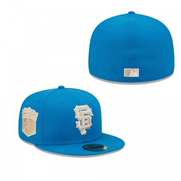 San Francisco Giants Blue Stone 2010 World Champions Undervisor 59FIFTY Fitted Hat