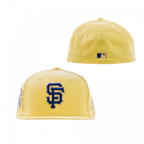New Era X Shoe Palace San Francisco Giants Canary Yellows 59FIFTY Fitted Cap
