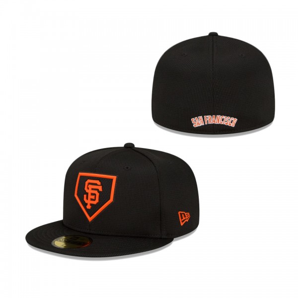 San Francisco Giants New Era Clubhouse 59FIFTY Fitted Hat Black