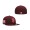 San Francisco Giants New Era Color Fam Lava Red Undervisor 59FIFTY Fitted Hat Maroon