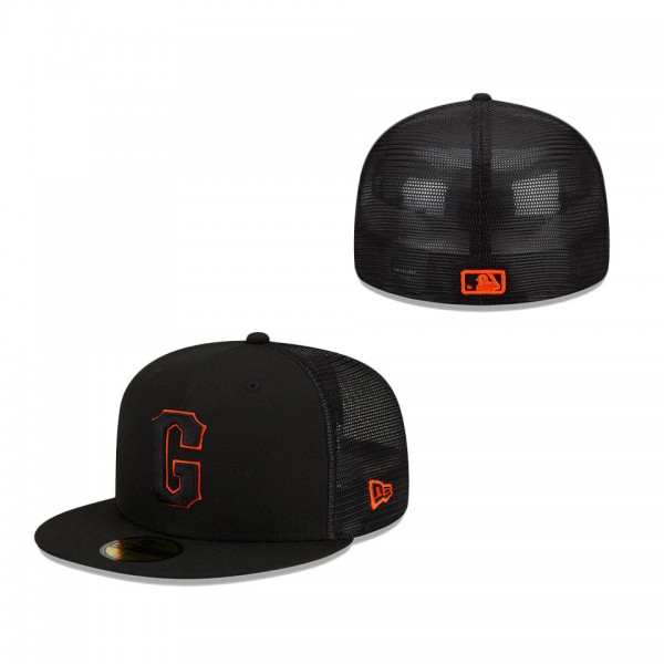 San Francisco Giants New Era 2022 Batting Practice 59FIFTY Fitted Hat Black
