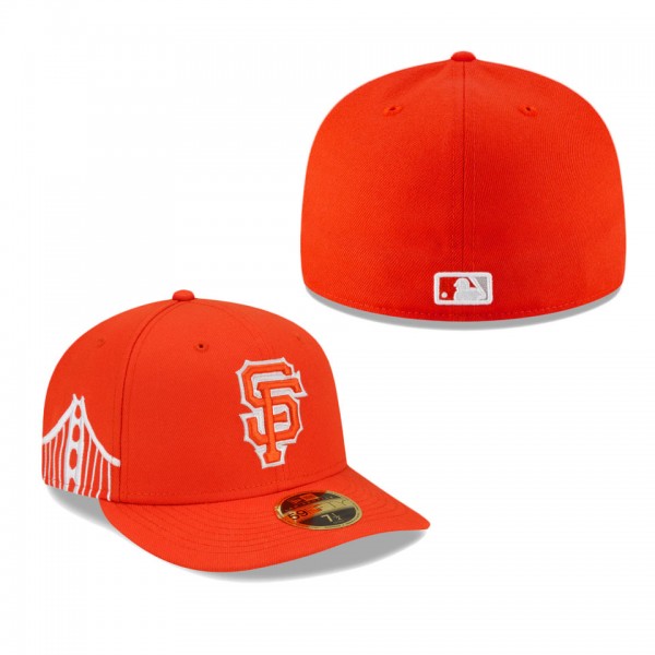 Men's San Francisco Giants Orange City Connect Low Profile 59FIFTY Fitted Hat