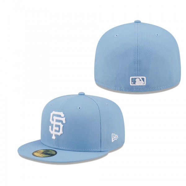 Men's San Francisco Giants Sky Blue Logo 59FIFTY Fitted Hat