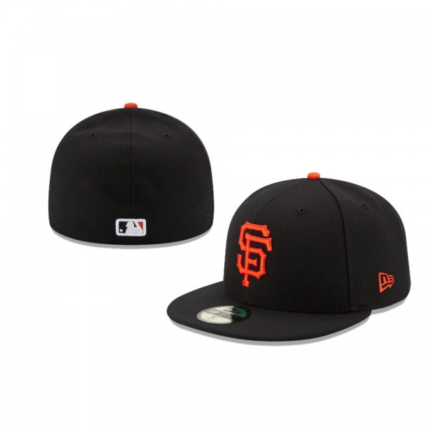 Youth San Francisco Giants Authentic Collection Black 59FIFTY Fitted Hat