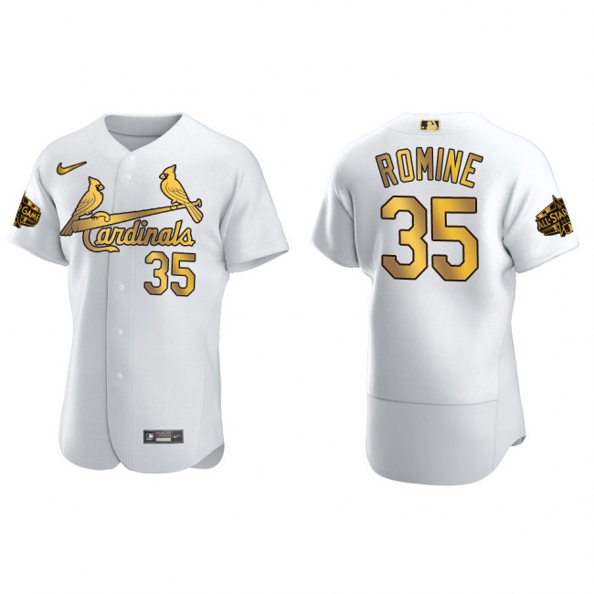 Austin Romine St. Louis Cardinals White Gold MLB All-Star Game Jersey