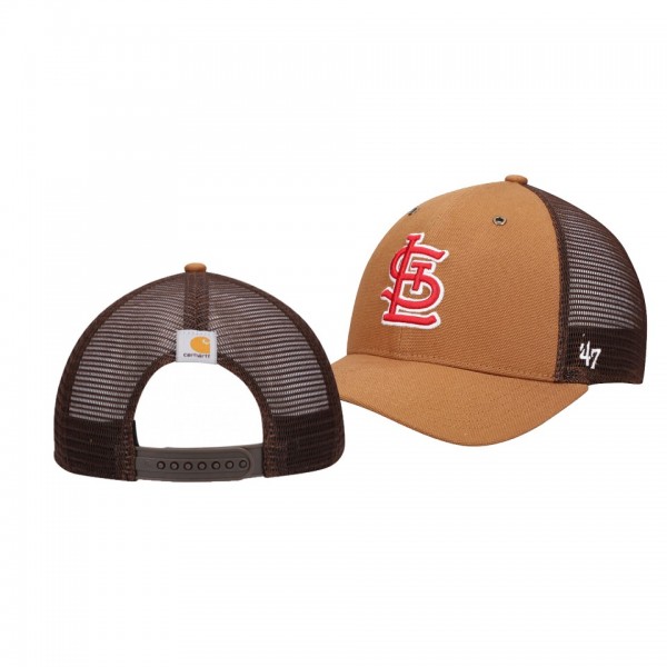 St. Louis Cardinals MVP Brown Trucker Snapback Hat