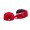 Men's St. Louis Cardinals Color Split Red Black 59FIFTY Fitted Hat