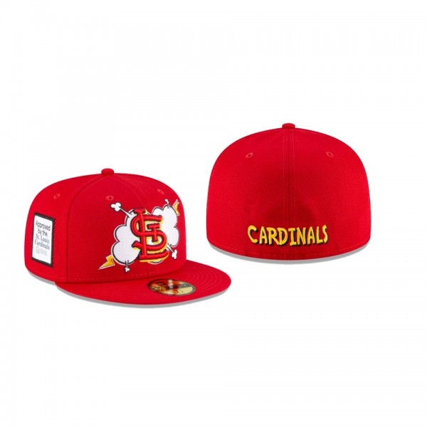 Men's St. Louis Cardinals Cloud Red 59FIFTY Fitted Hat