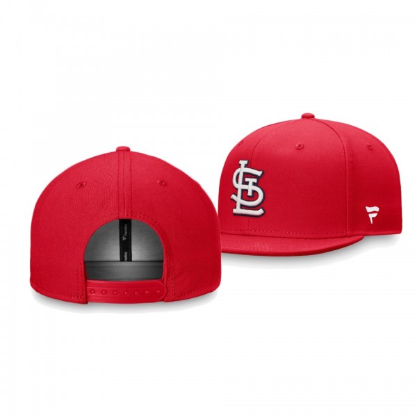 Men's Cardinals Core Red Adjustable Snapback Hat