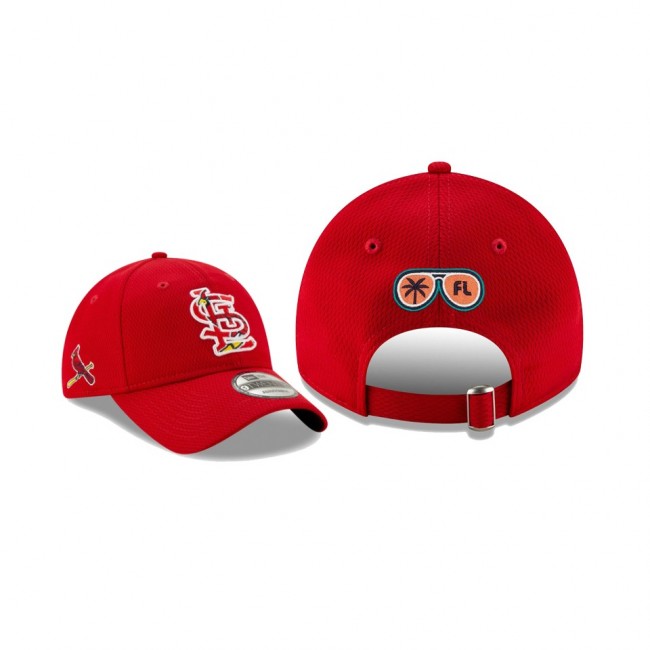 Men's St. Louis Cardinals 2021 Spring Training Red 9TWENTY Adjustable Hat