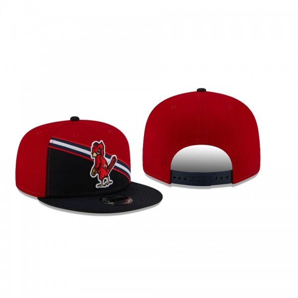 Men's St. Louis Cardinals Color Cross Red 9FIFTY Snapback Hat