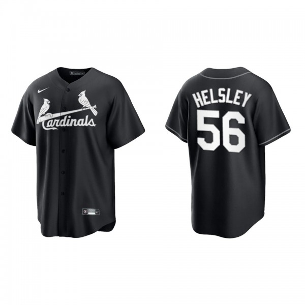 Ryan Helsley St. Louis Cardinals Black White Official Replica Jersey