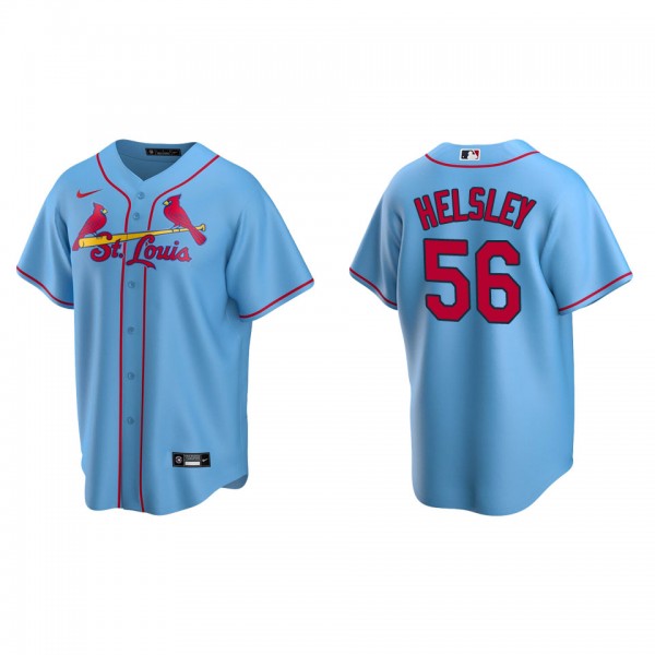 Ryan Helsley St. Louis Cardinals Light Blue Alternate Replica Jersey