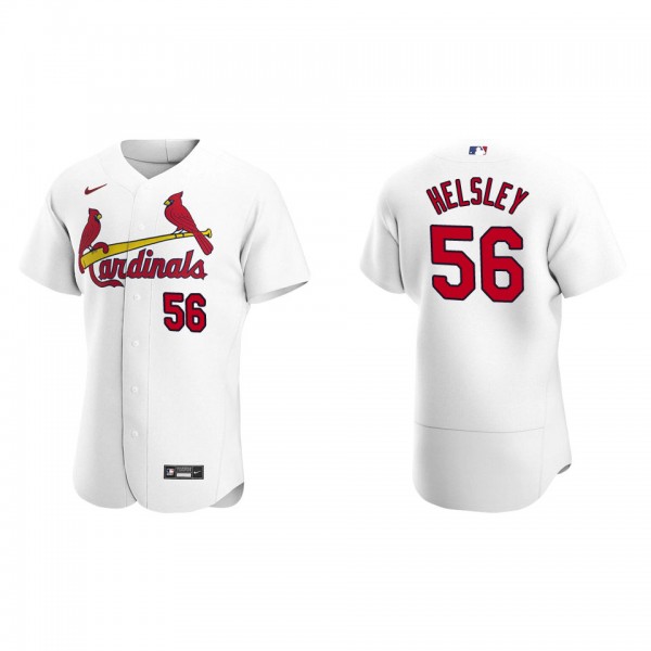 Ryan Helsley St. Louis Cardinals White Home Authentic Jersey