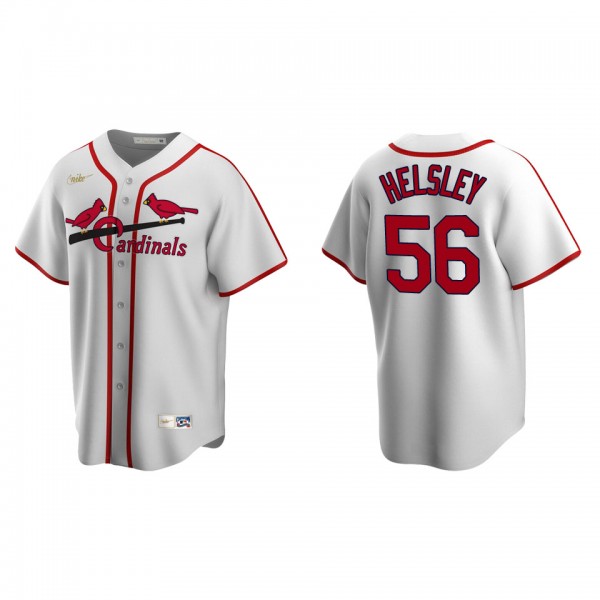 Ryan Helsley St. Louis Cardinals White Home Cooperstown Collection Jersey