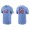 Ryan Helsley St. Louis Cardinals Yadier Molina Light Blue T-Shirt