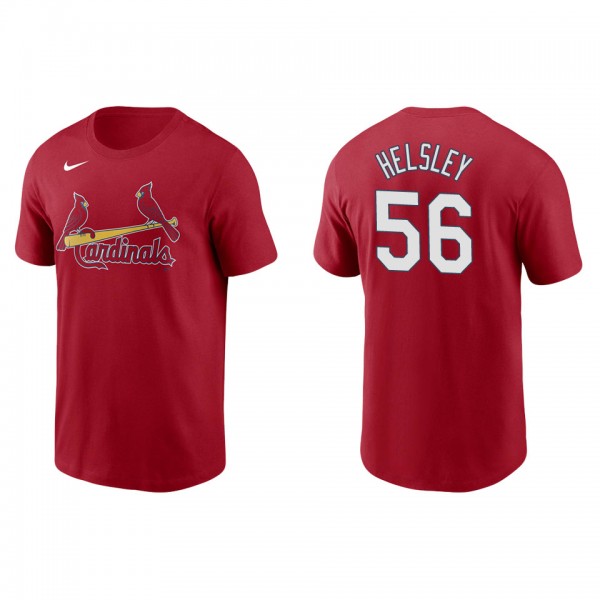 Ryan Helsley St. Louis Cardinals Yadier Molina Red T-Shirt