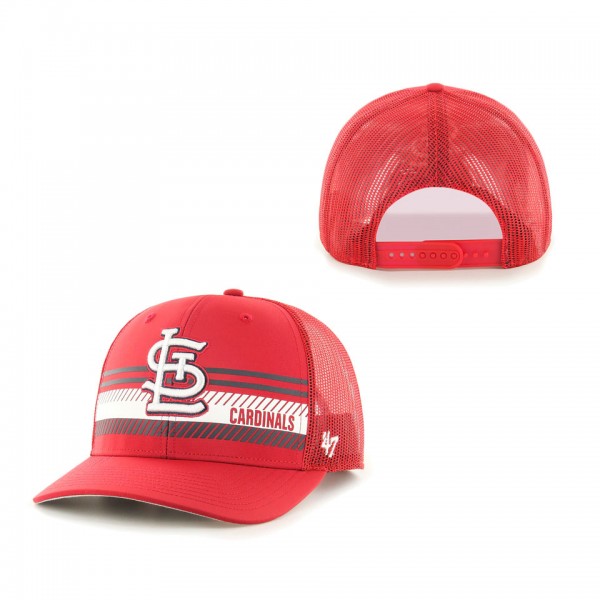 St. Louis Cardinals '47 Cumberland Trucker Snapback Hat Red