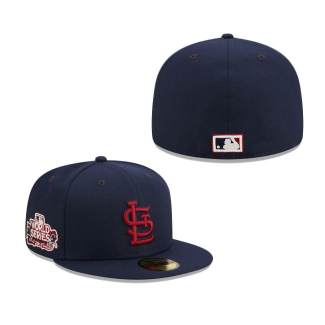 Cardinals Cooperstown Collection 2011 World Series Patch Cap Navy