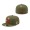 St. Louis Cardinals Splatter 59FIFTY Fitted Hat Olive