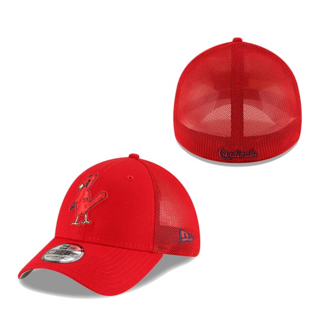 St. Louis Cardinals New Era Youth 2022 Batting Practice 39THIRTY Flex Hat Red