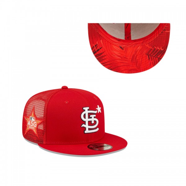 St. Louis Cardinals Red 2022 MLB All-Star Game Workout 9FIFTY Snapback Adjustable Hat